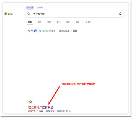 杏仁桉推广搜索引擎结果.png